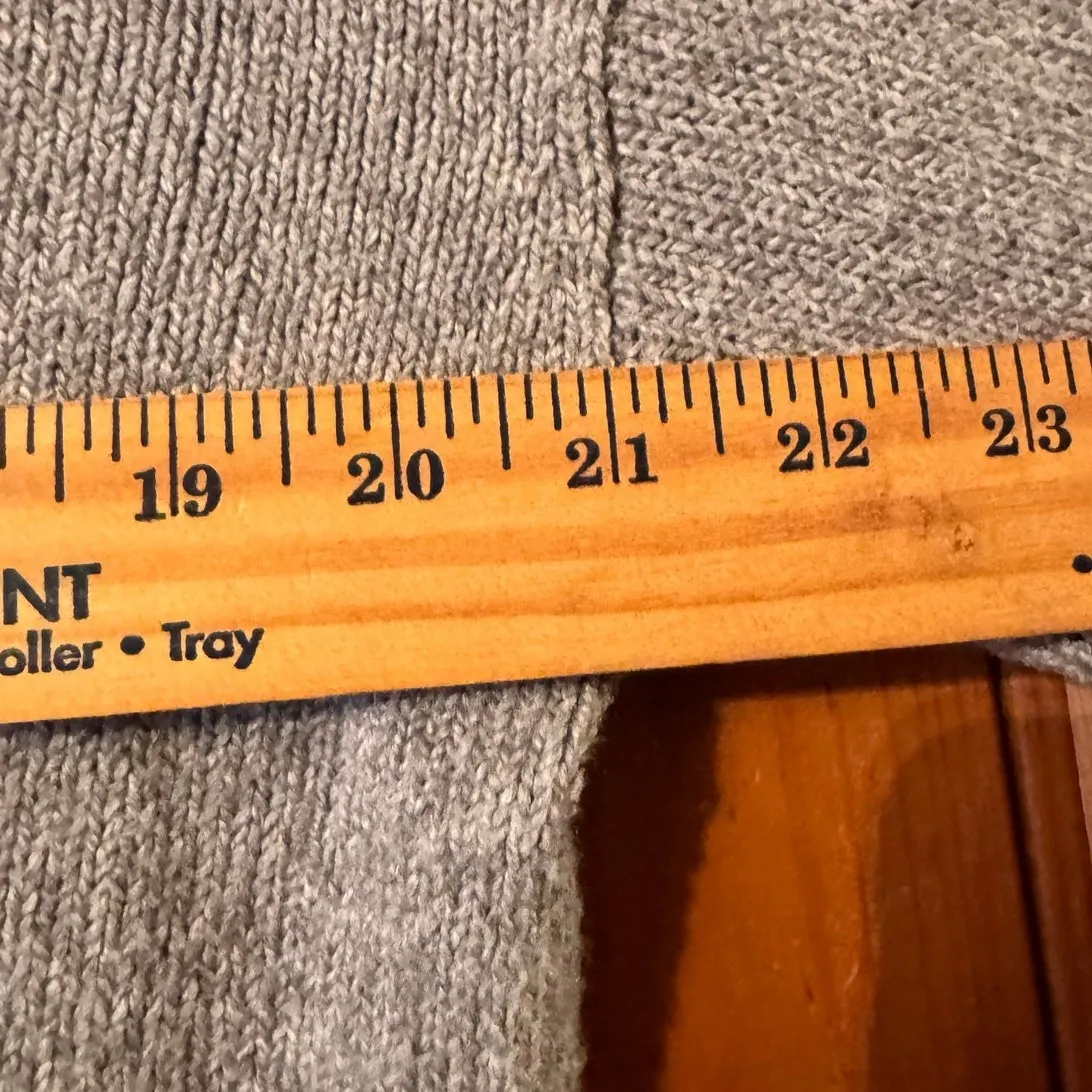 J. Jill Cotton Blend Snowflake crew neck sweater holiday PM cabincore Size 8 - Image 5