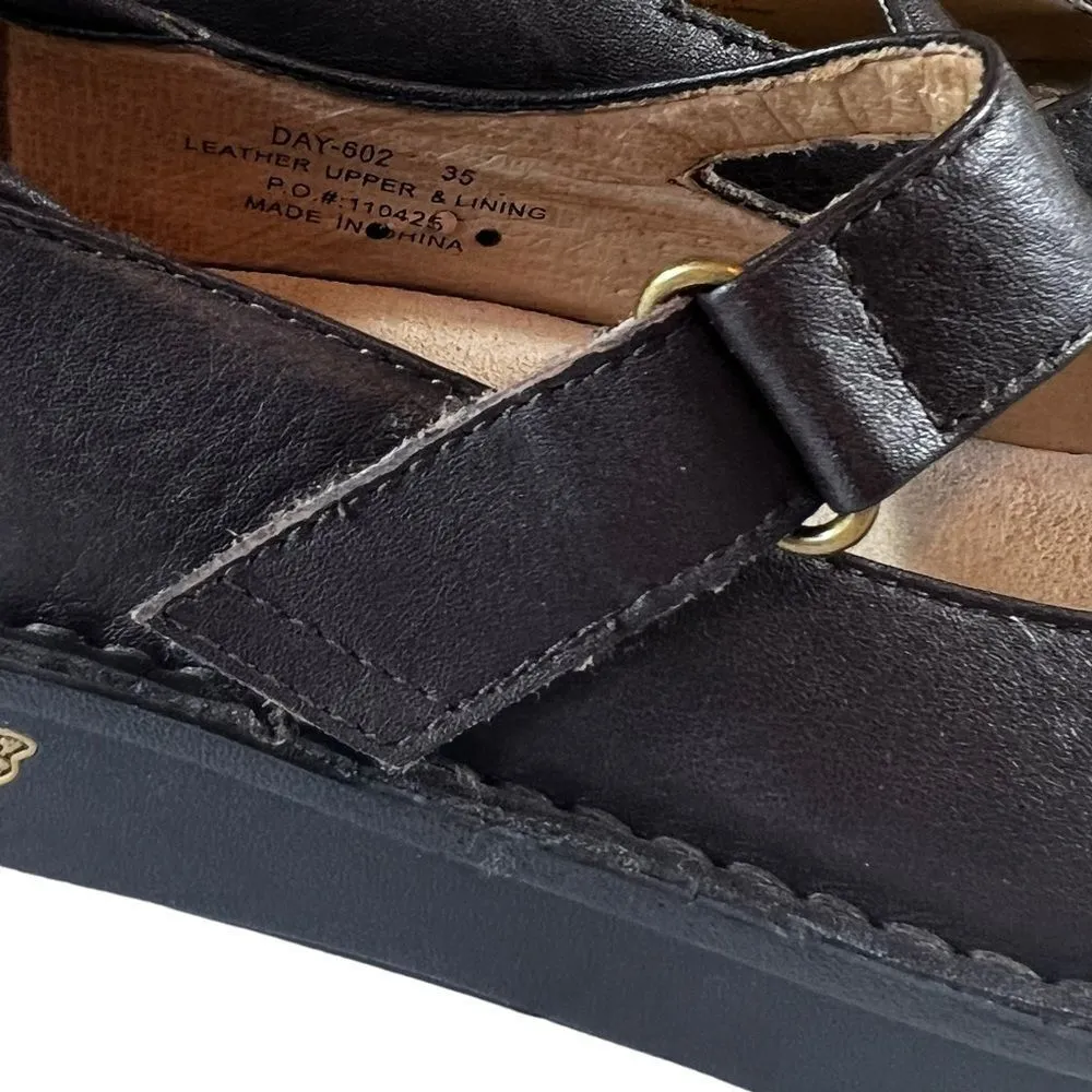 Alegria Dayna Black Napa Leather Mary Jane - Image 7