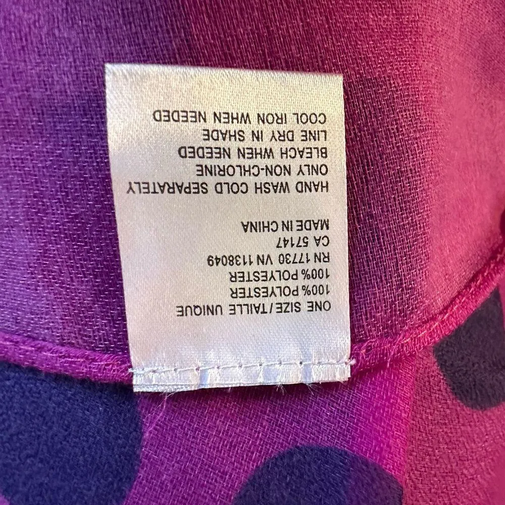 Scarf with Fringed Ends Very Cute! New never worn. - Image 2