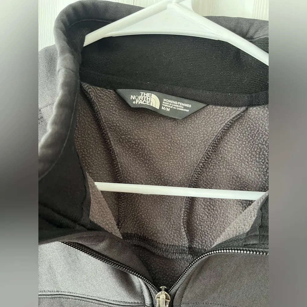 The North Face Schenley Full Zip Fleece Women Medium, Black Size Small - Image 4