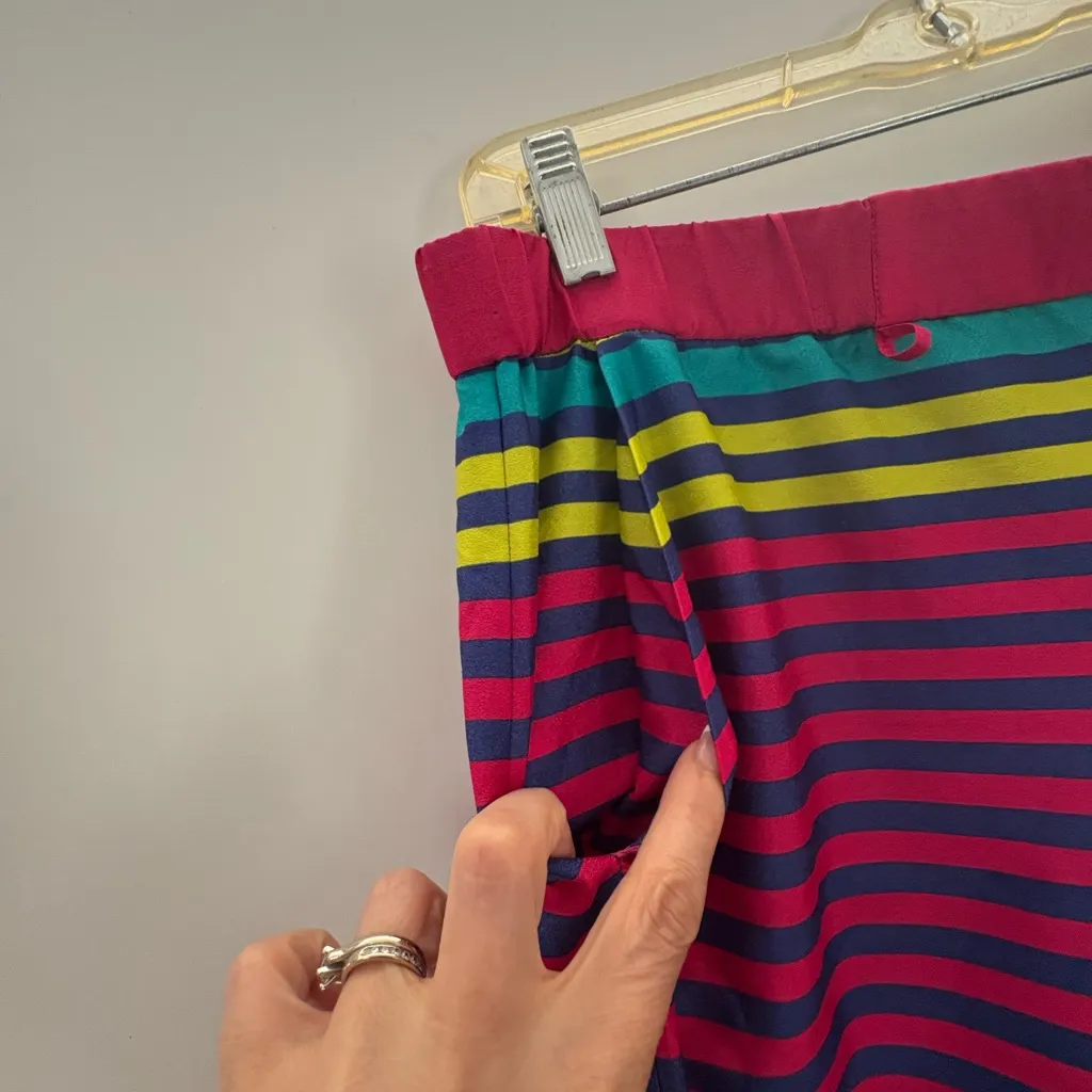 The Limited Vibrant Multicolor Wide Leg Pant - Image 3