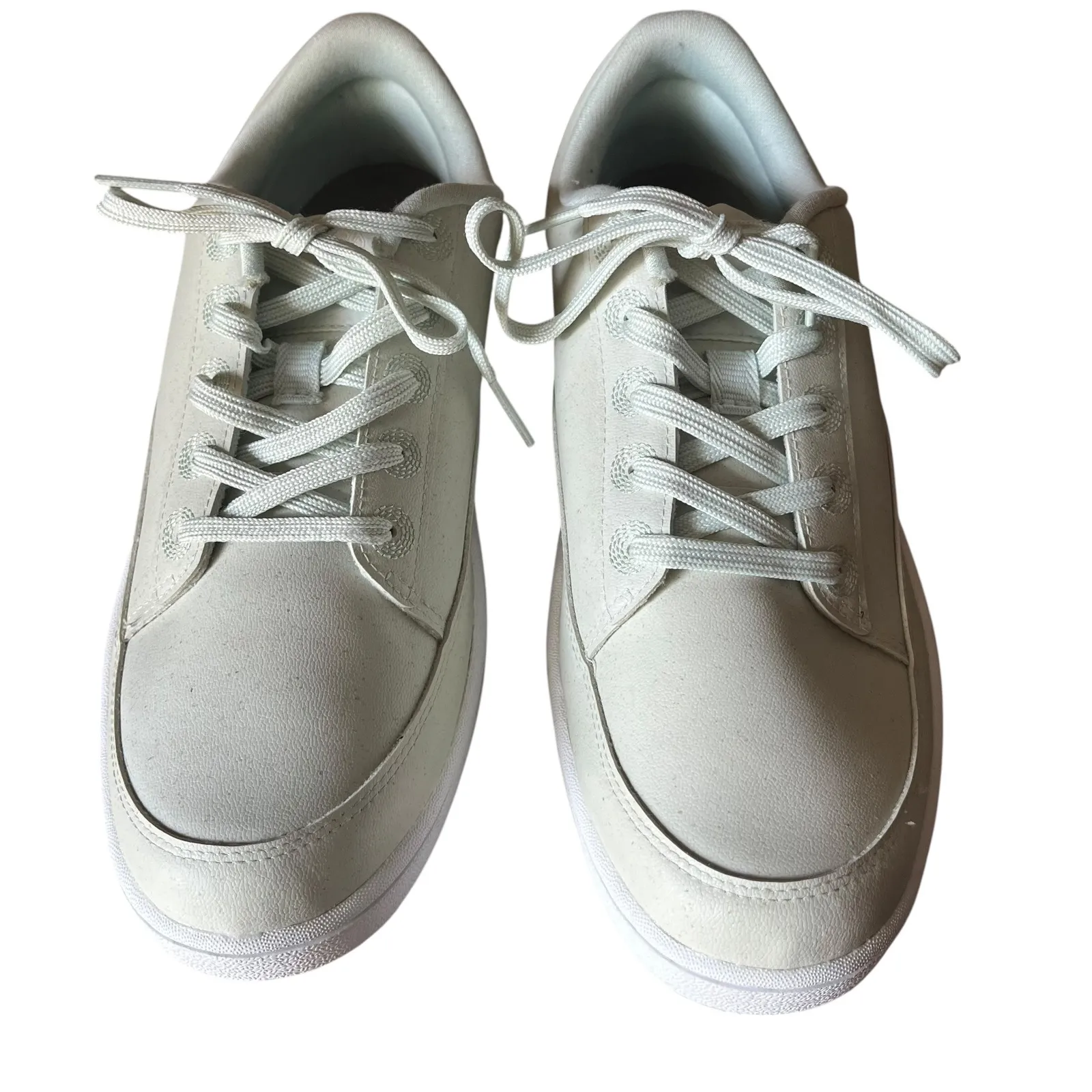 Allbirds Womens Shoes Green Leather‎ Plant Pacer Sneaker Blizzard Sole US 9 - Image 2