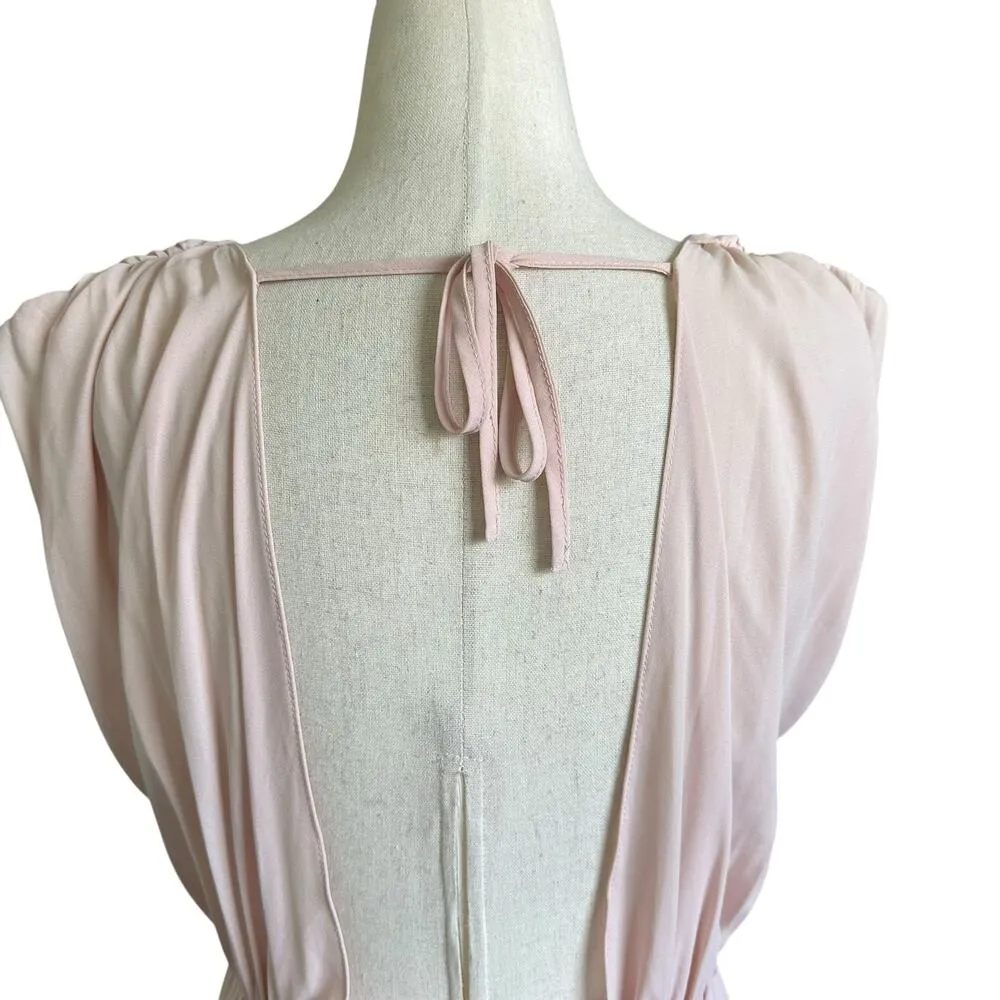 Asos Peach Rhinestone Formal Dress Women Size 2 NWT | 21-18 - Image 3