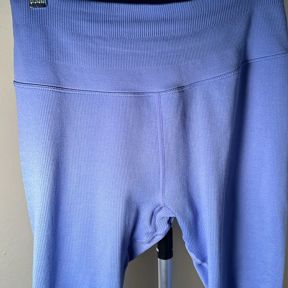 Spiritual Gangster Love Sculpt Seamless Legging ribbed high waist lavender M/L - Image 5