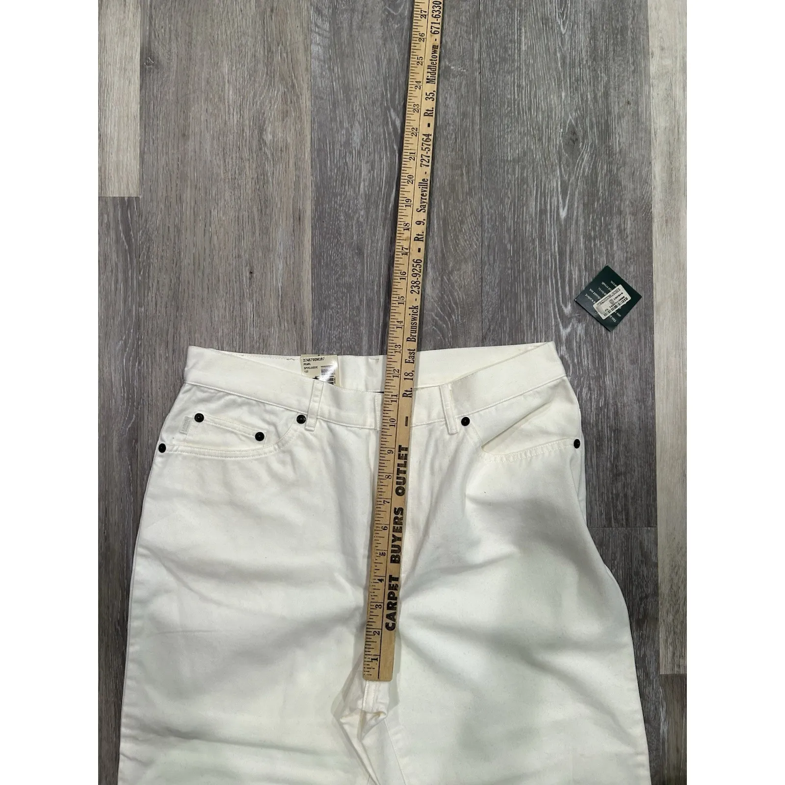 Polo Lauren‎ Jeans Co Ralph Lauren Capri Pants Capris Jeans Denim Cropped Size 8 - Image 6