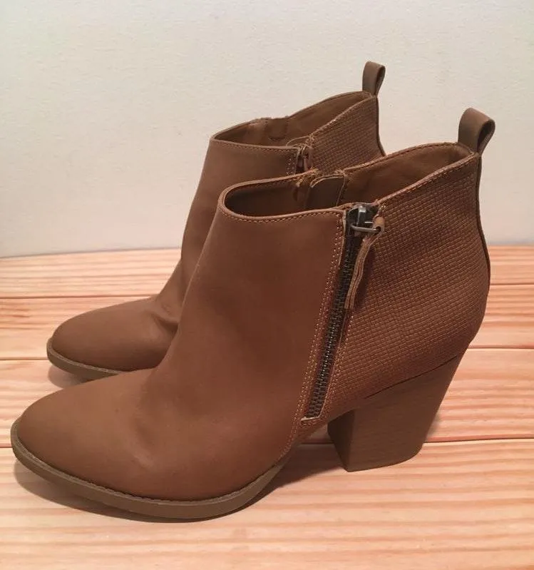 Ankle Boots, Size 10 Brown - Image 2