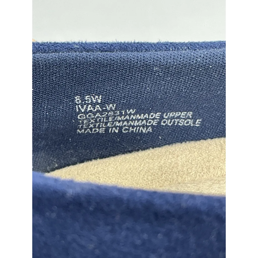 Womans Mia Amore With Memory Foam Slip On Pumps 8.5 W Blue Block Heel - Image 7