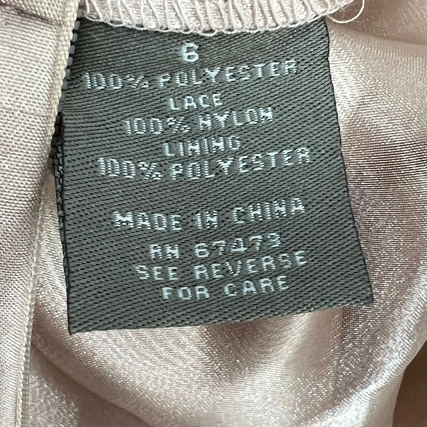 Taylor Dress Women 6 Black Champagne Lace Pleated A Line Formal Cocktail Holiday - Image 16