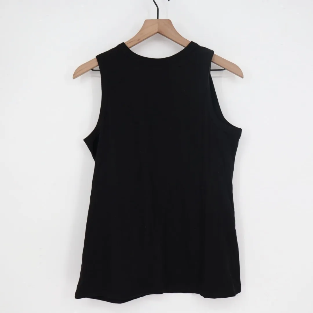 American Giant Classic Black Tank Top Muscle Tee Made in USA Size M Size M - Image 5