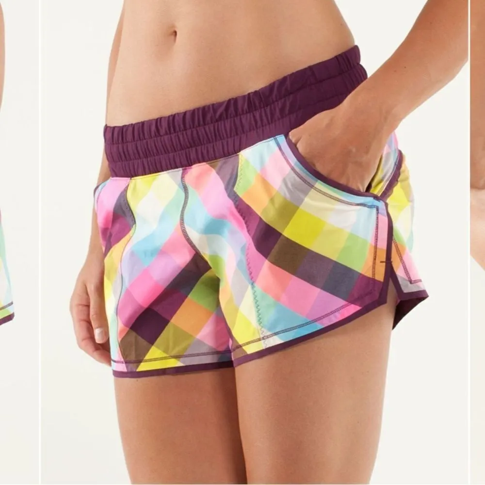 Lululemon Shake & Break Short
Sea Check Multi / Plum - Image 3