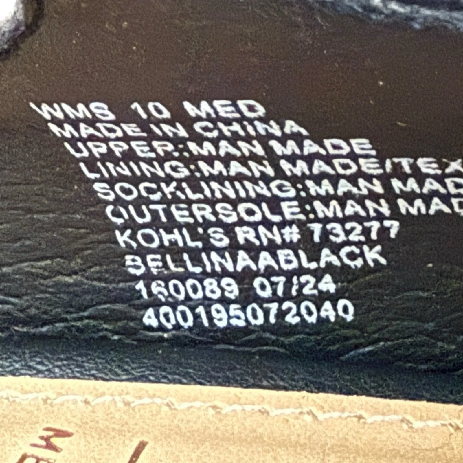 LC Bellinaa Heels Black Mary Jane Block Heel Pumps Women's 10 Retro Parisian NEW - Image 3