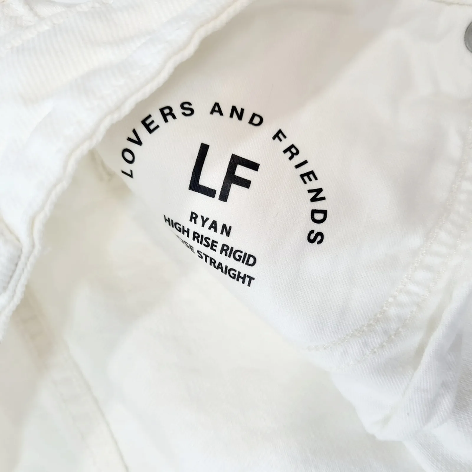 Lovers and Friends Ryan High Rise Straight in Lighthouse Size 32 - Image 9