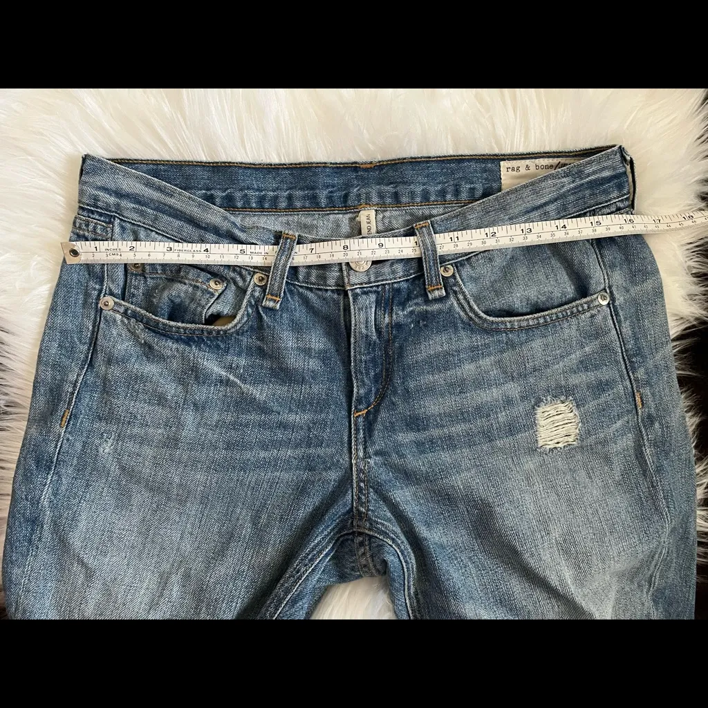 Rag and Bone  Boyfriend Jeans-25 - Image 6
