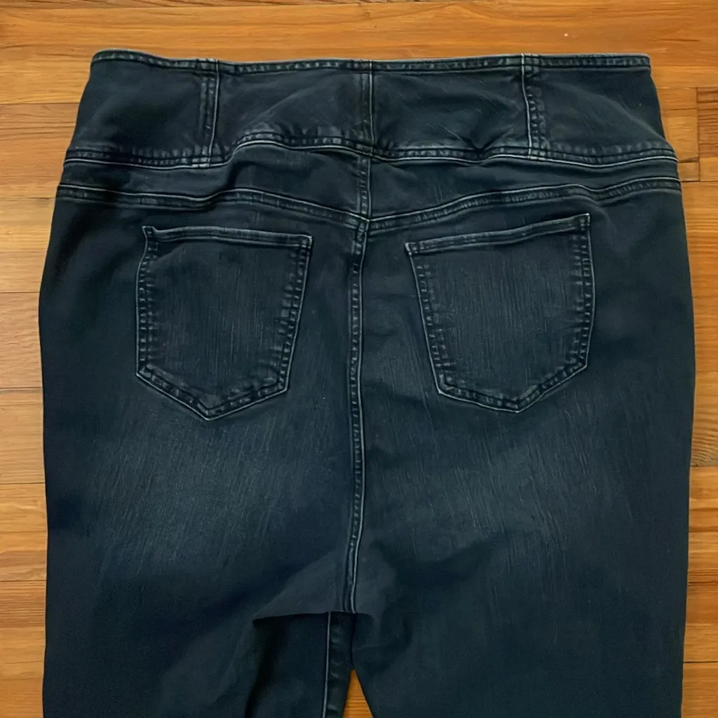 Torrid Corset Skinny Premium Stretch High-Rise Blue Jean Womens Size 20R - Image 13
