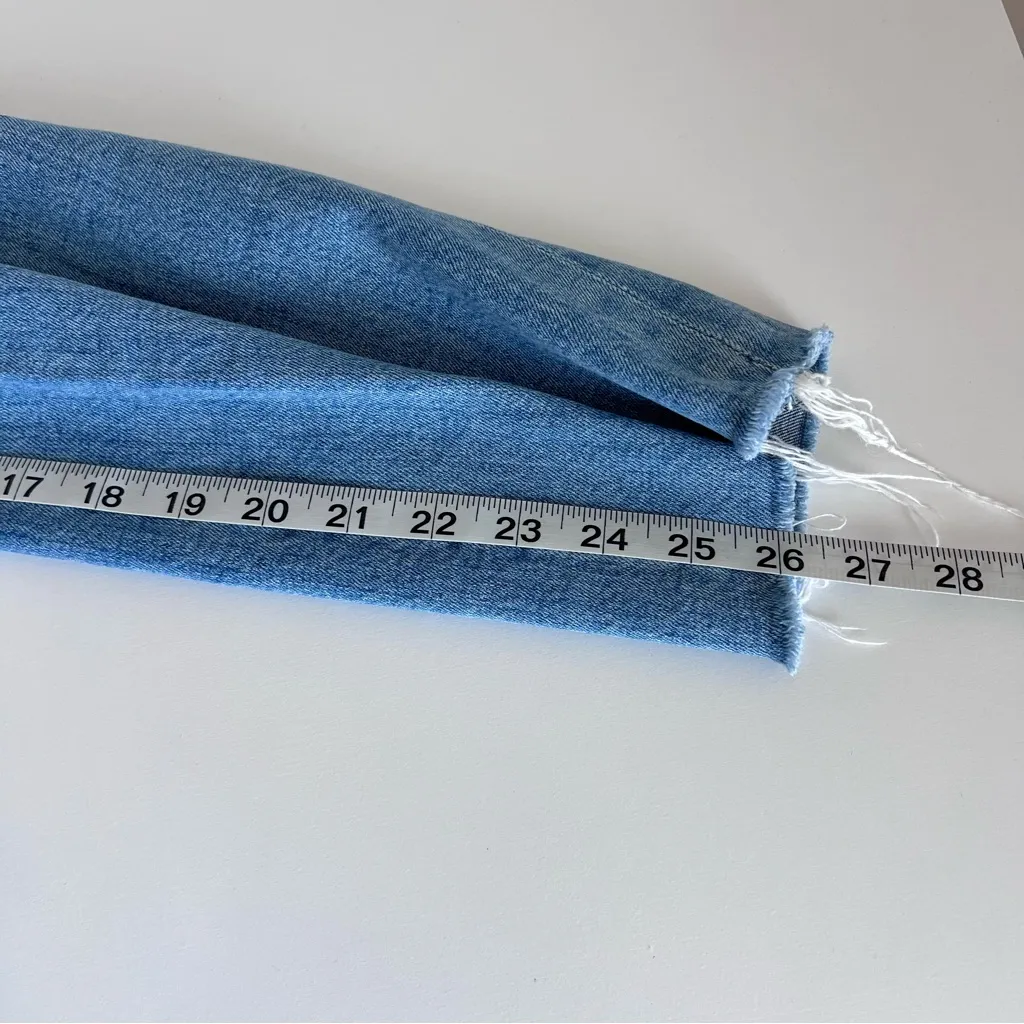 Mother Women's The Hustler Ankle Fray in Sworn to Secrecy Blue Size 24 - Image 12