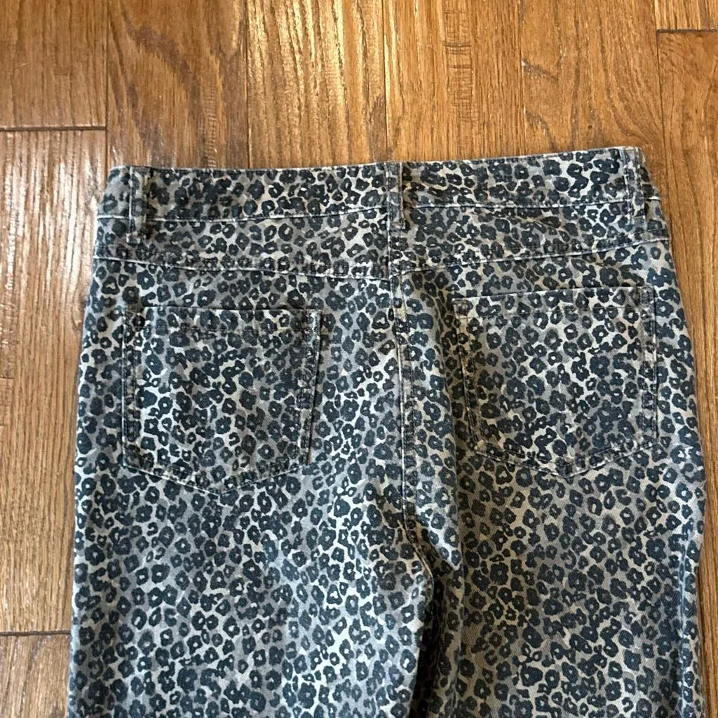 J.McLaughlin leopard straight leg jeans 10 - Image 10