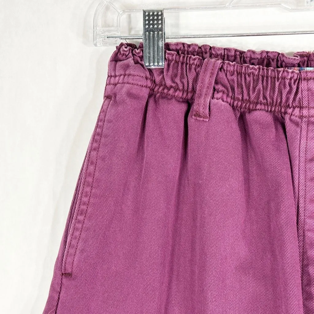 Urban Outfitters Small Petite Jeans Purple High‎ Rise Wide Leg Baggy Grunge 1640 - Image 4