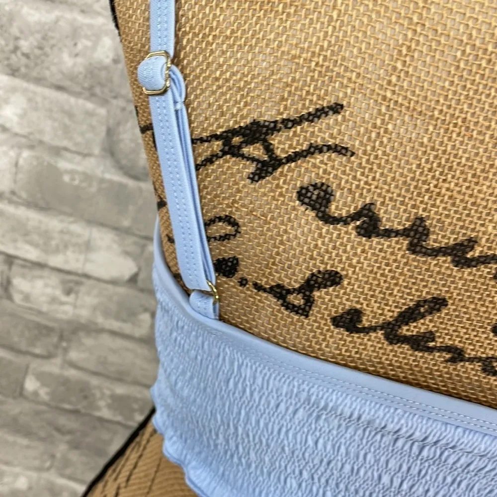 Xhilaration Textured Smocked Bikini Top - Image 5