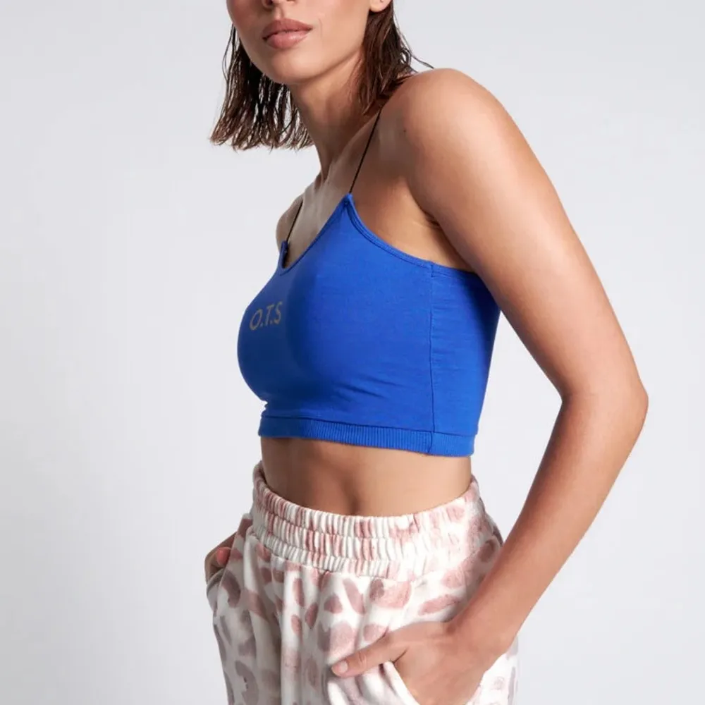 OneTeaspoon O.T.S String Crop Top, Electric Blue, Size Large, NWT - Image 12