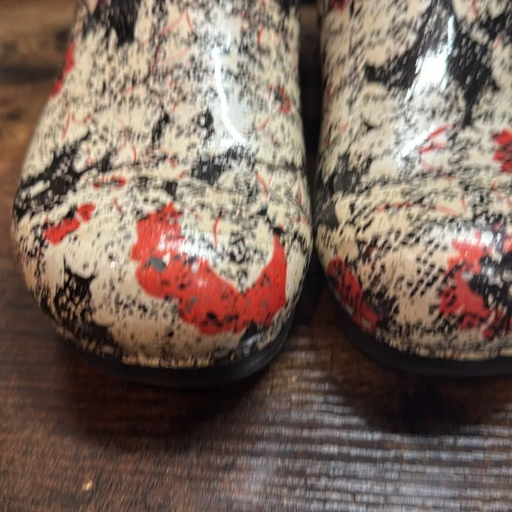 Sanita Women's Professional Sandra Work Shoe size 40/9US Red - Image 7