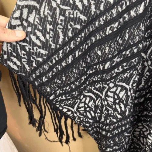 Free People Black Pattern Fringe Kimono Cardigan‎ M/L Rare ASO Selena Gomez Boho - Image 6