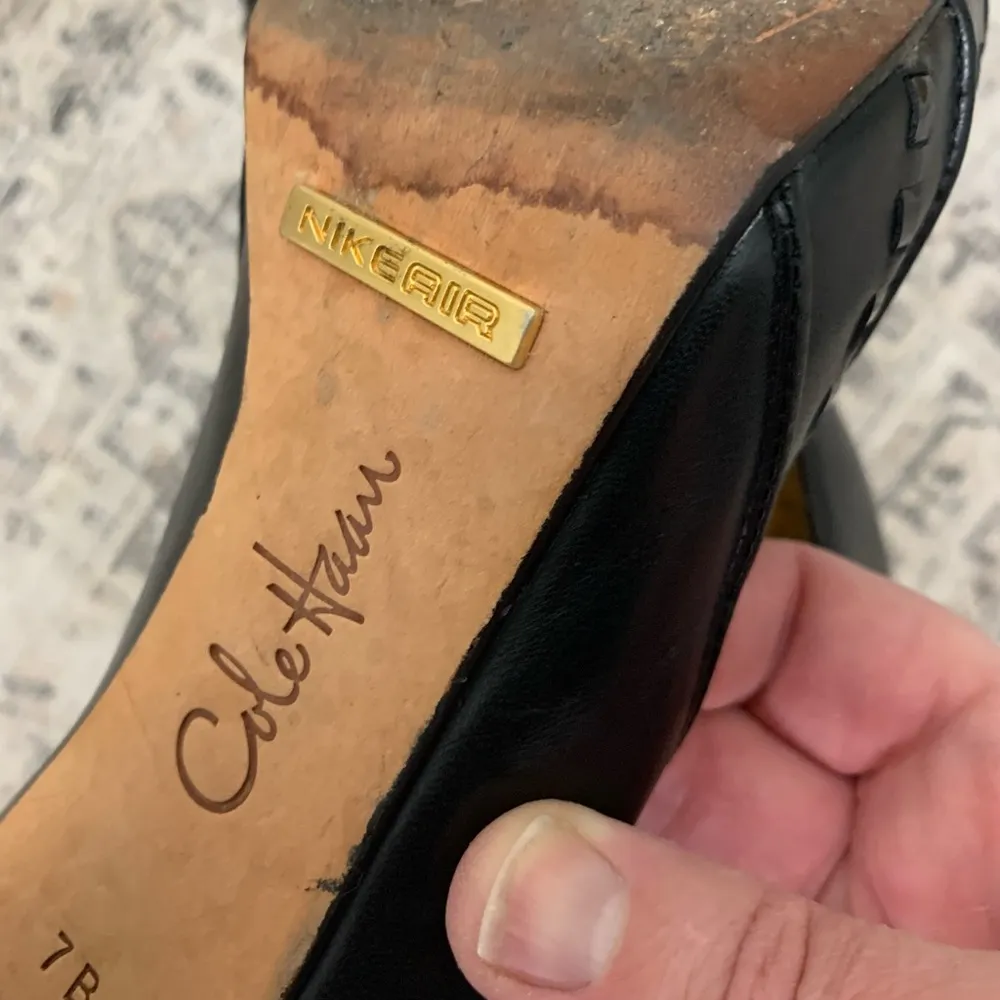 Cole Haan peep toe heel - Image 7