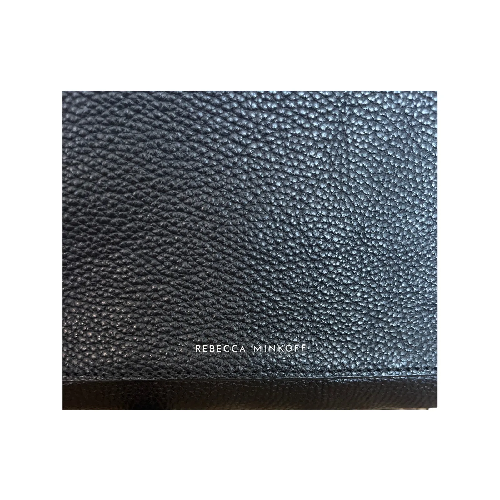 Rebecca Minkoff Regan Crossbody Bag in Pebbled Black Leather - Image 8