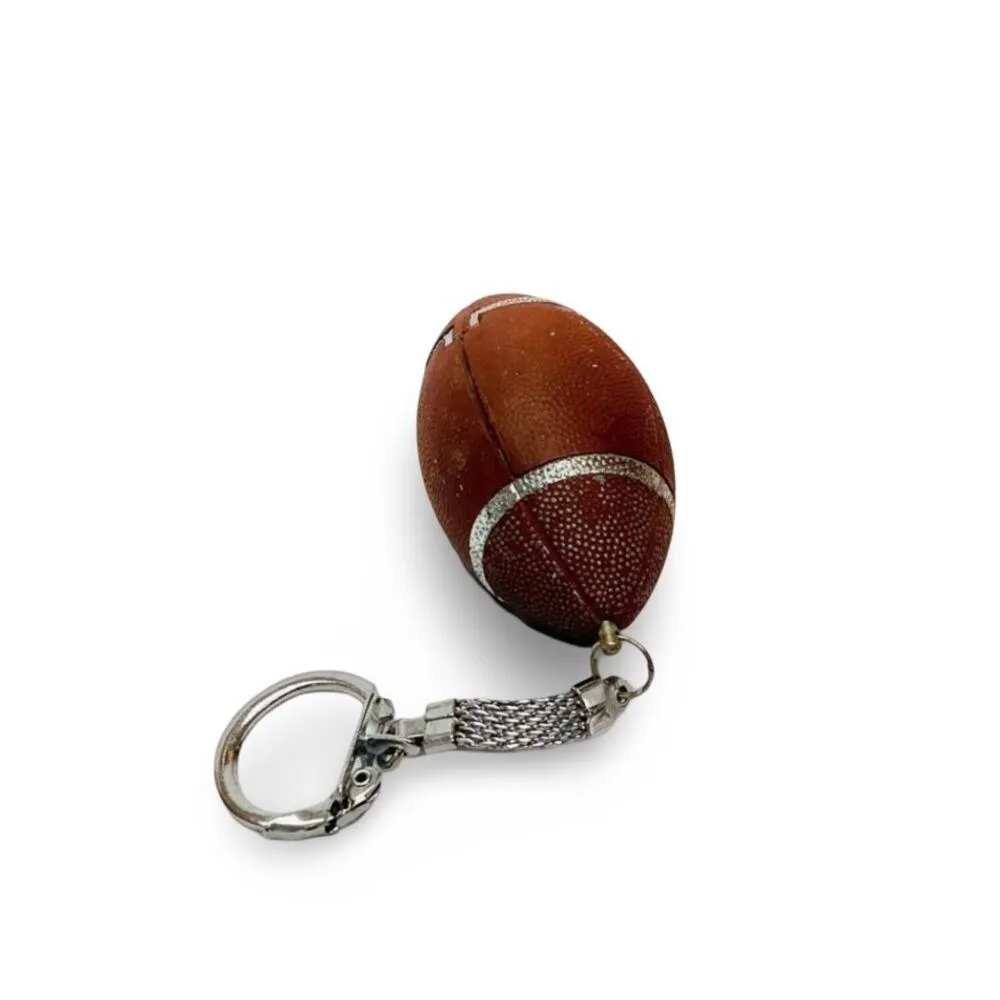 American Football Keychain Brown - Image 2
