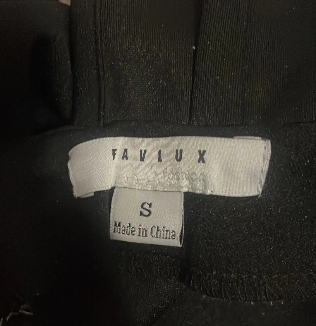 FAVLUX Black Mini Dress - Image 5