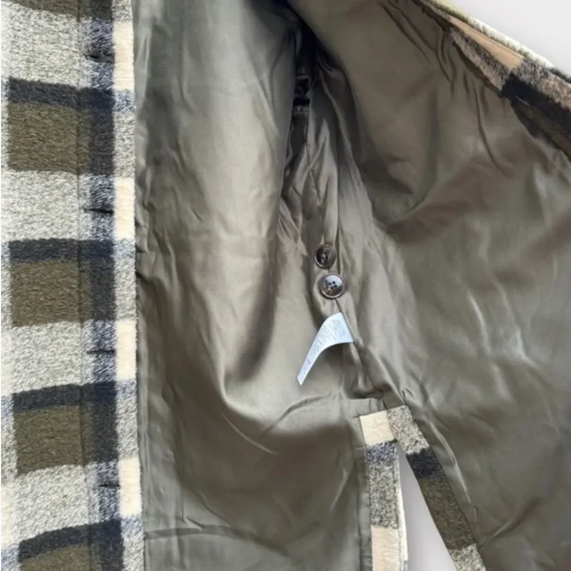 Belrose Plaid Wool Blend Shirt Jacket - Image 7