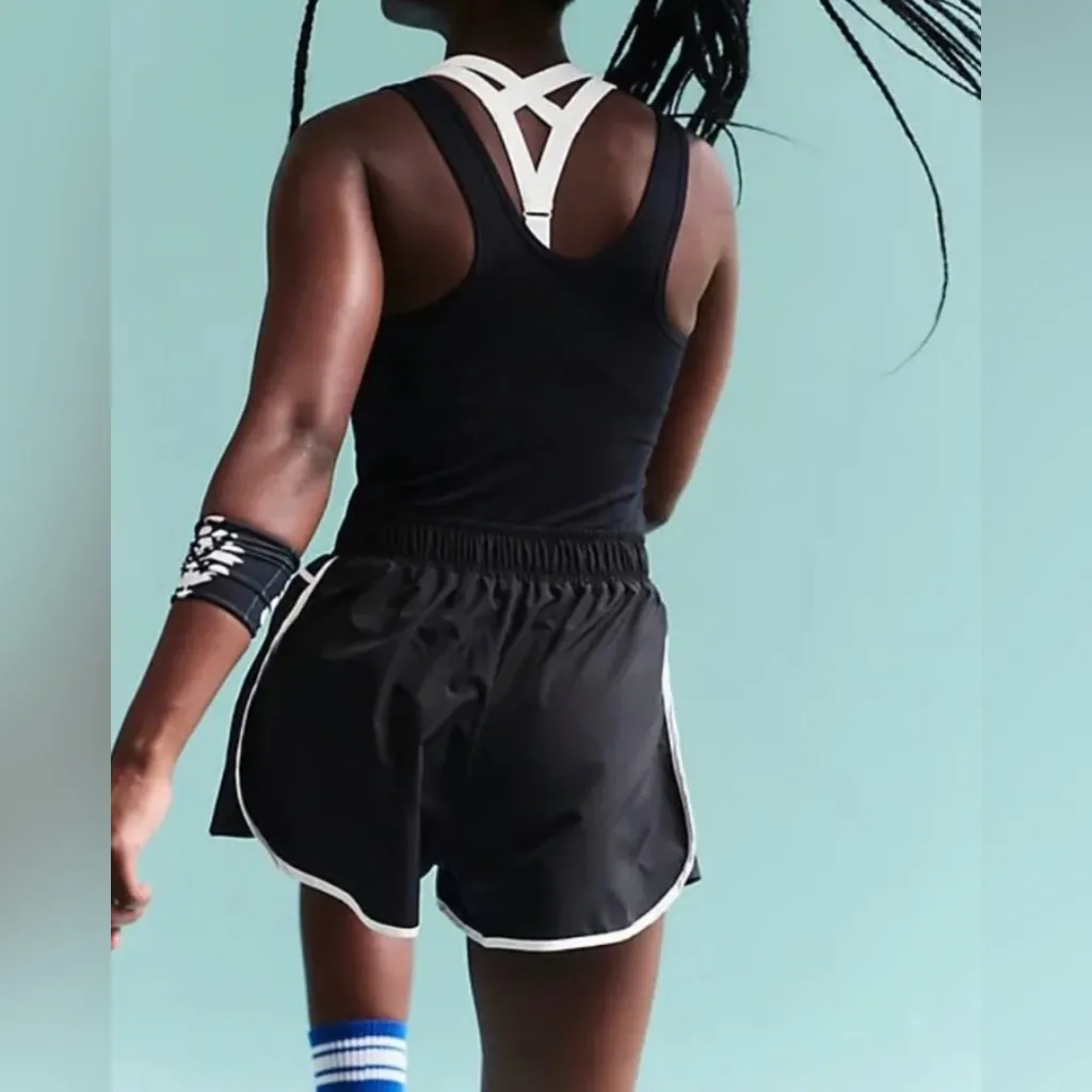 FP Movement Easy Tiger Shortsie Romper Black Size M - Image 2