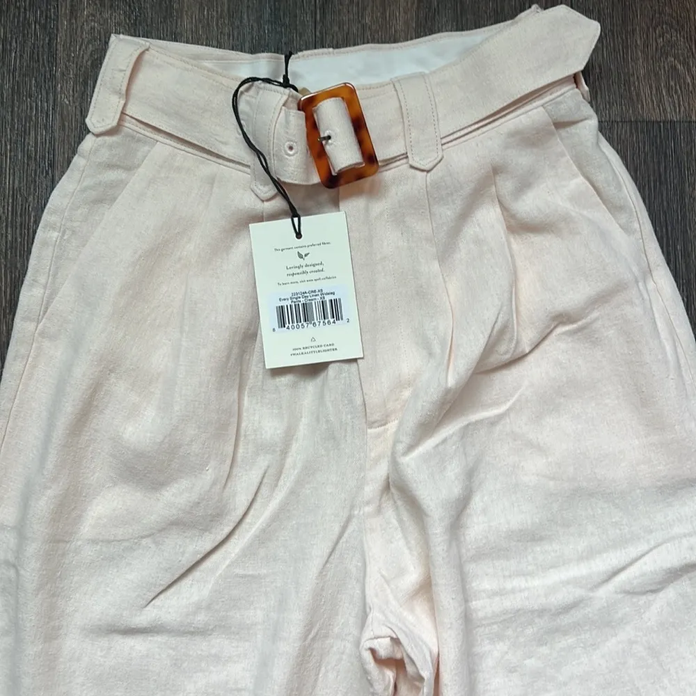 Spell Every Single Day Linen Wideleg Pant Size XS - Image 3