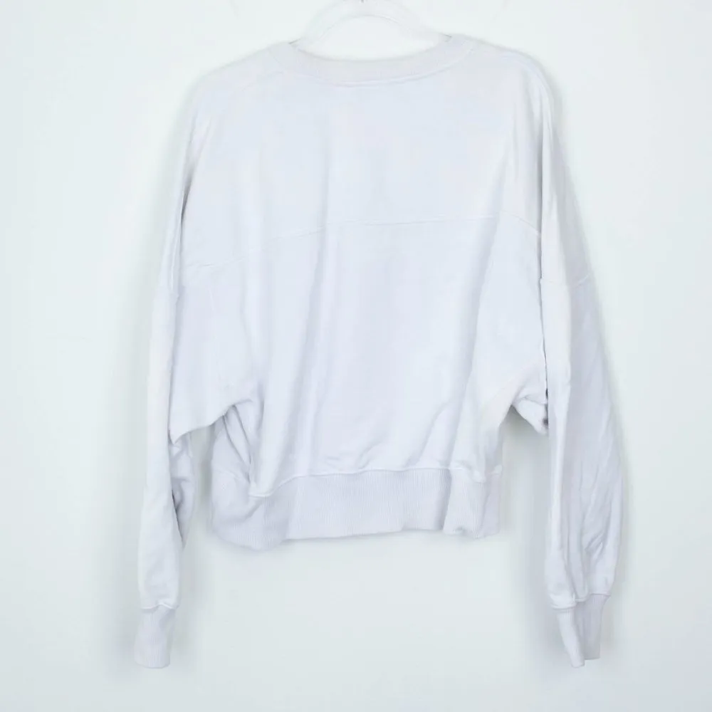 Rebecca Minkoff Tropical Love Patch Sweatshirt‎ Size XL - Image 6