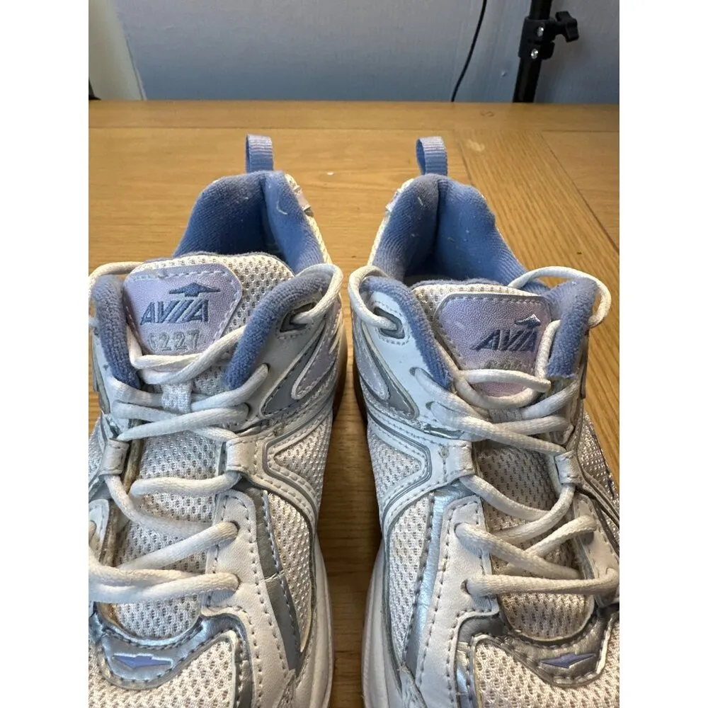 Avia Womens Mesh Upper Sporty Athletic Running Sneakers Shoes White Size 7 - Image 9