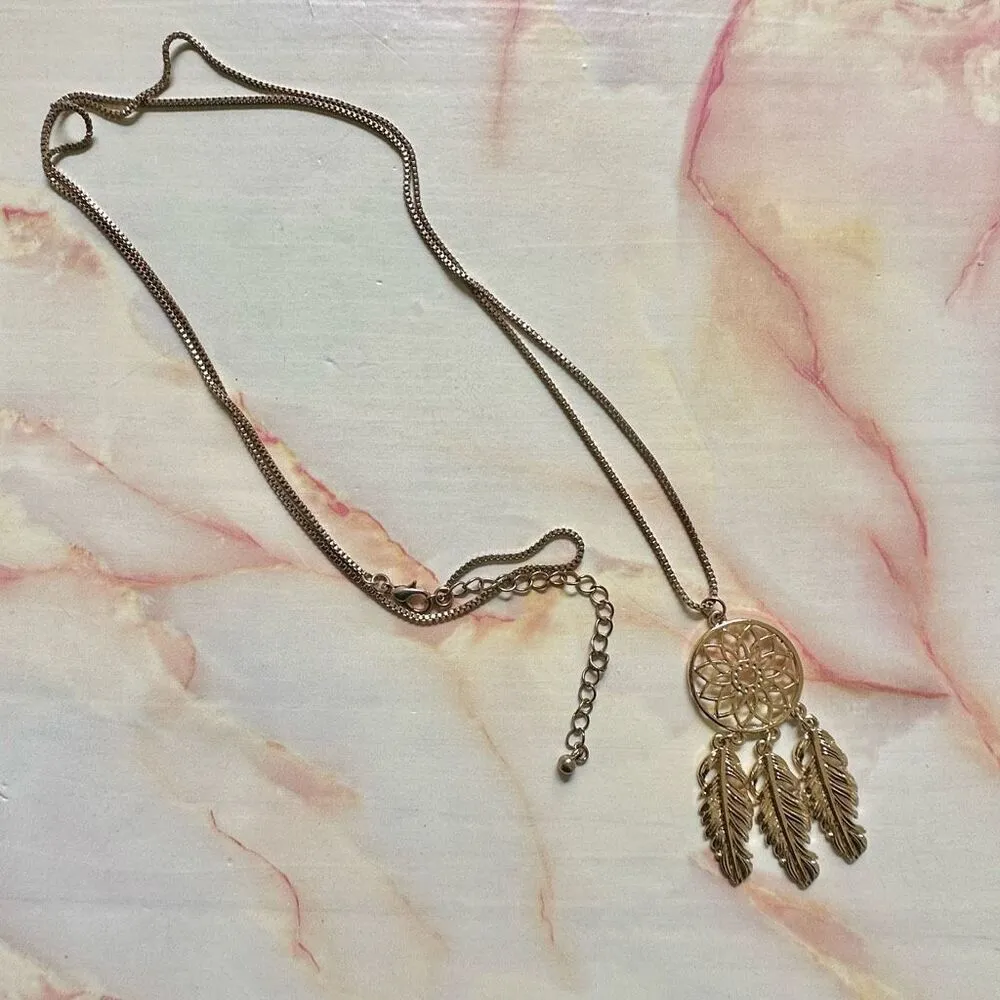 Dream catcher pendant necklace - Image 3