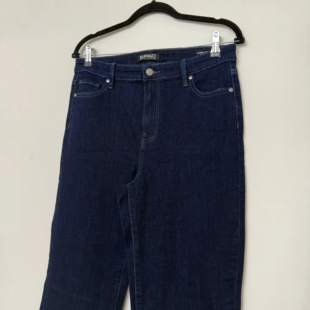 Buffalo David Bitton Alyssa High Rise Straight Leg Jeans - Image 4