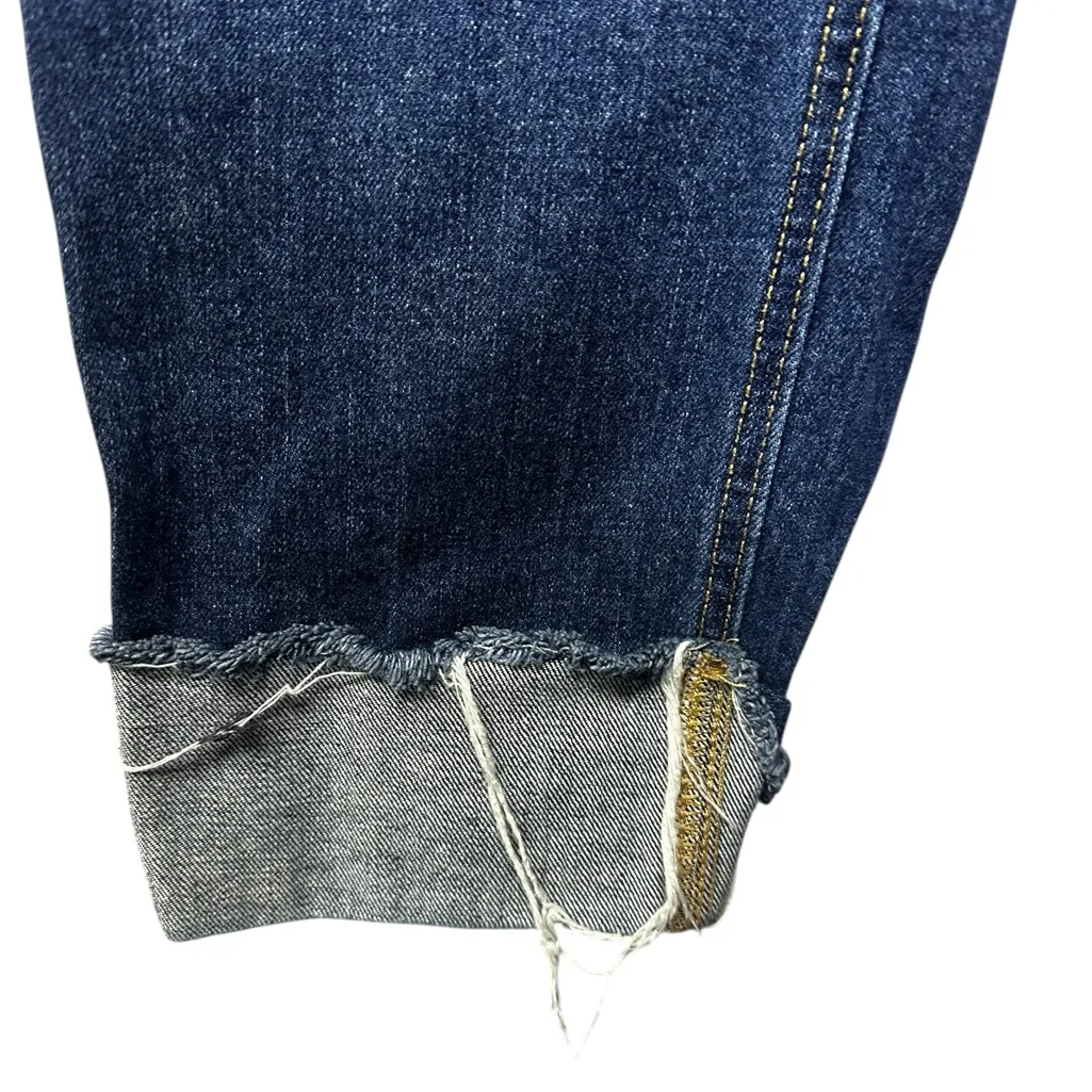 Boyfriend Cuffed Mid-Rise Denim Size 6 Old Navy - Image 4