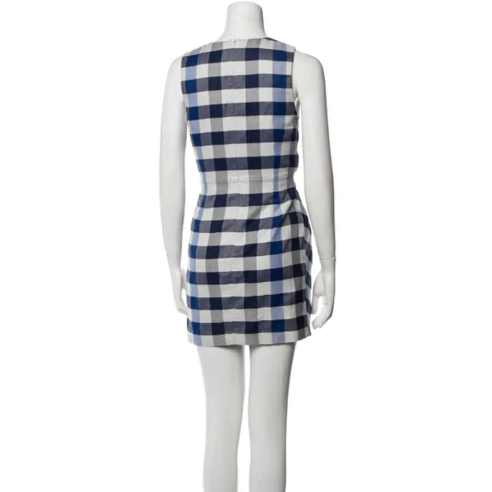 3.1 Phillip Lim Gingham Plaid Mini Dress - Image 10