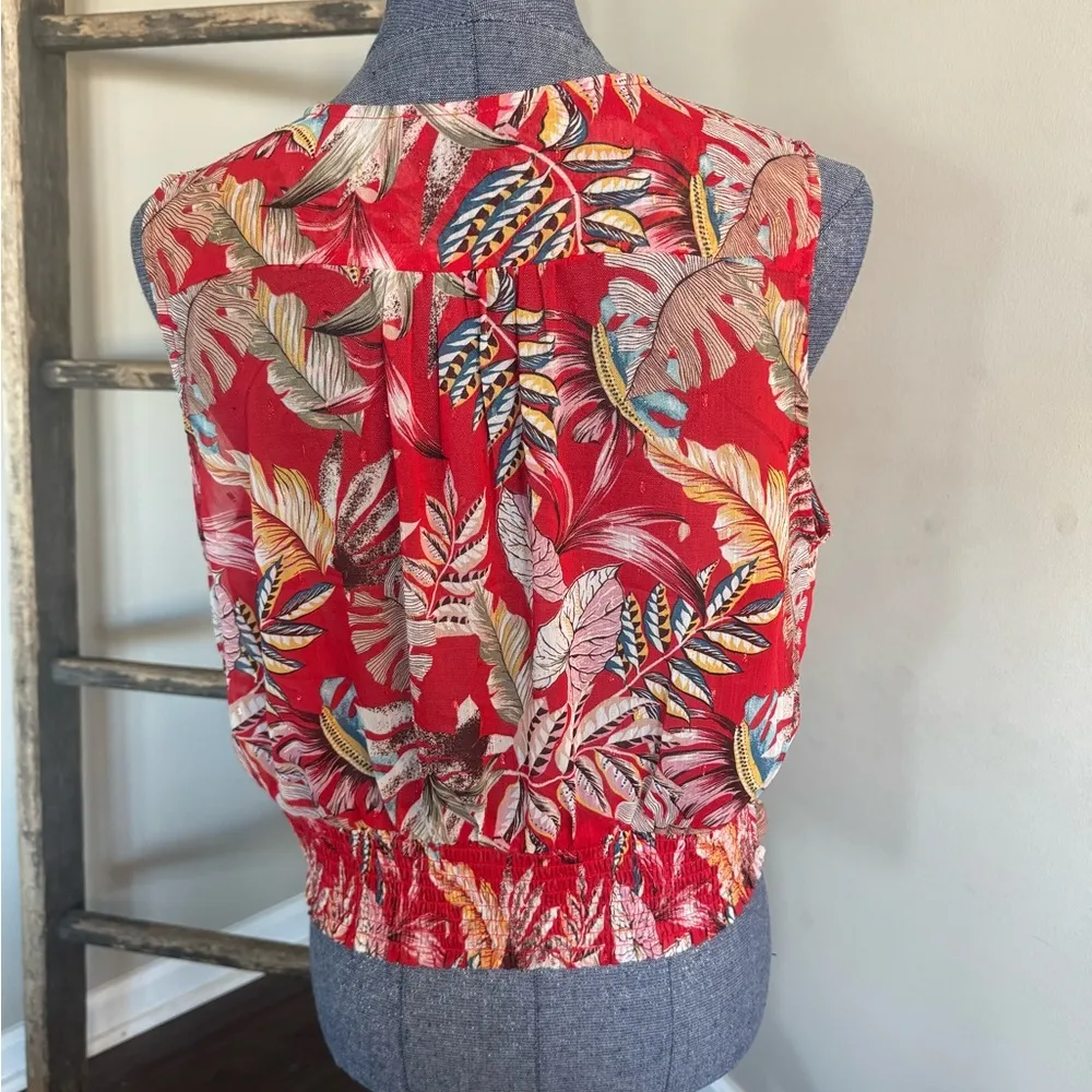 Rachel Roy NWOT Surplice Faux Wrap Sleeveless Blouse - Image 9