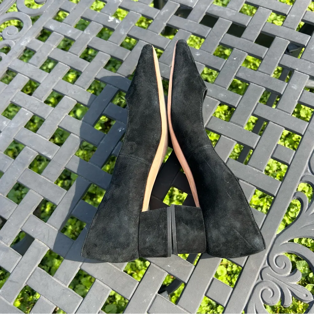 Loeffler Randall Nerine Mid Heel Pump Black Suede size‎ 9 - Image 13