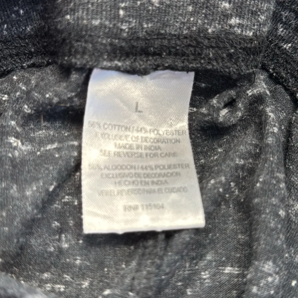 University of Hawaii Rainbow Warrior Gray Capri Joggers Size Large GUC #5785 - Image 4