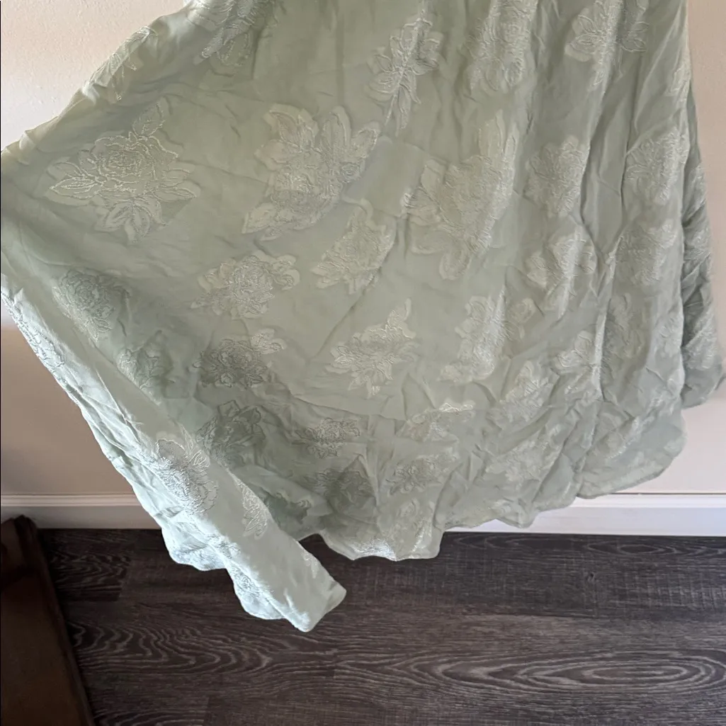 House of CB SEREN Pistachio Floral Lace Back Maxi Dress, Size X-Small, $285 - Image 13