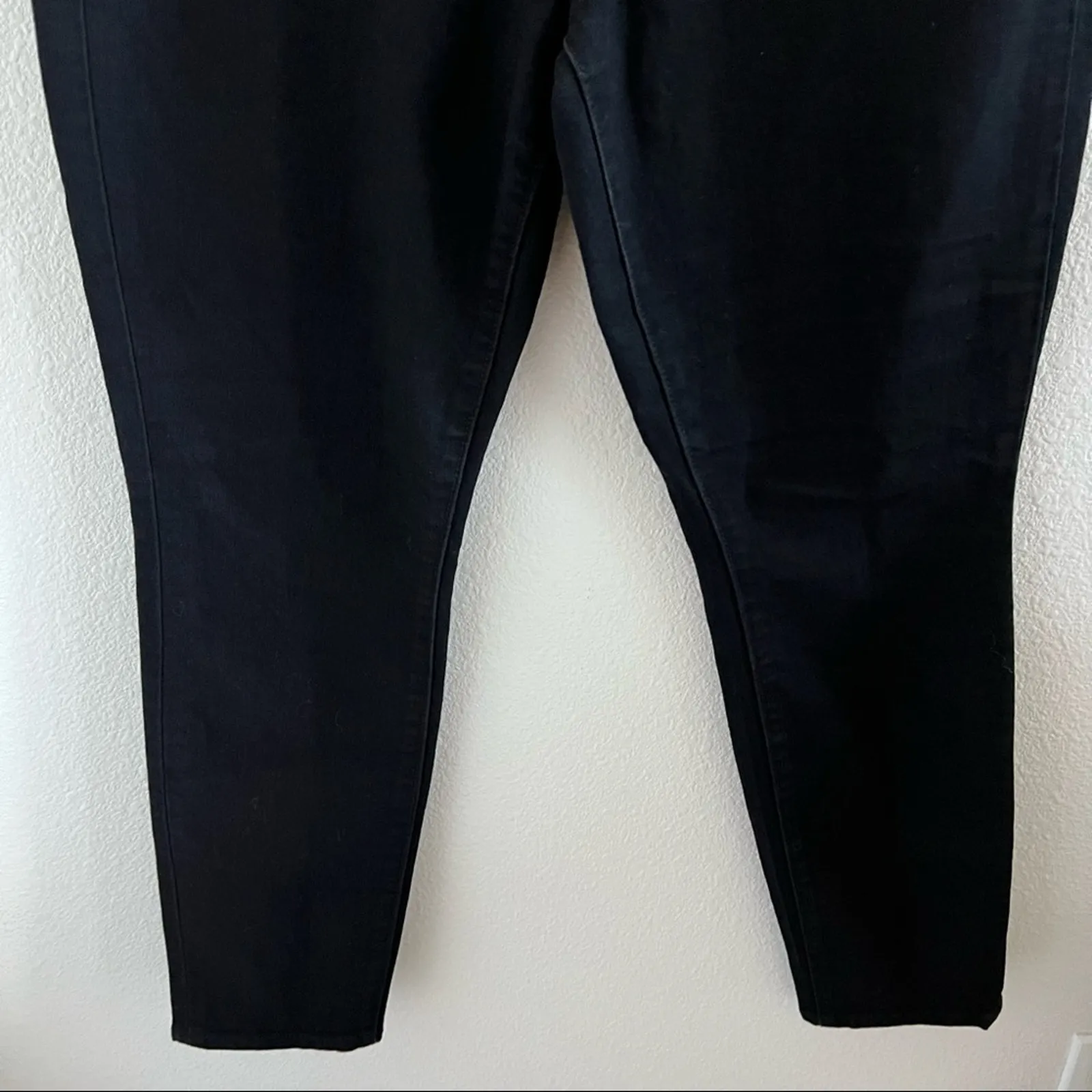 GAP Always Skinny Black Washed Denim Jeans 12 / 31 R - Image 5