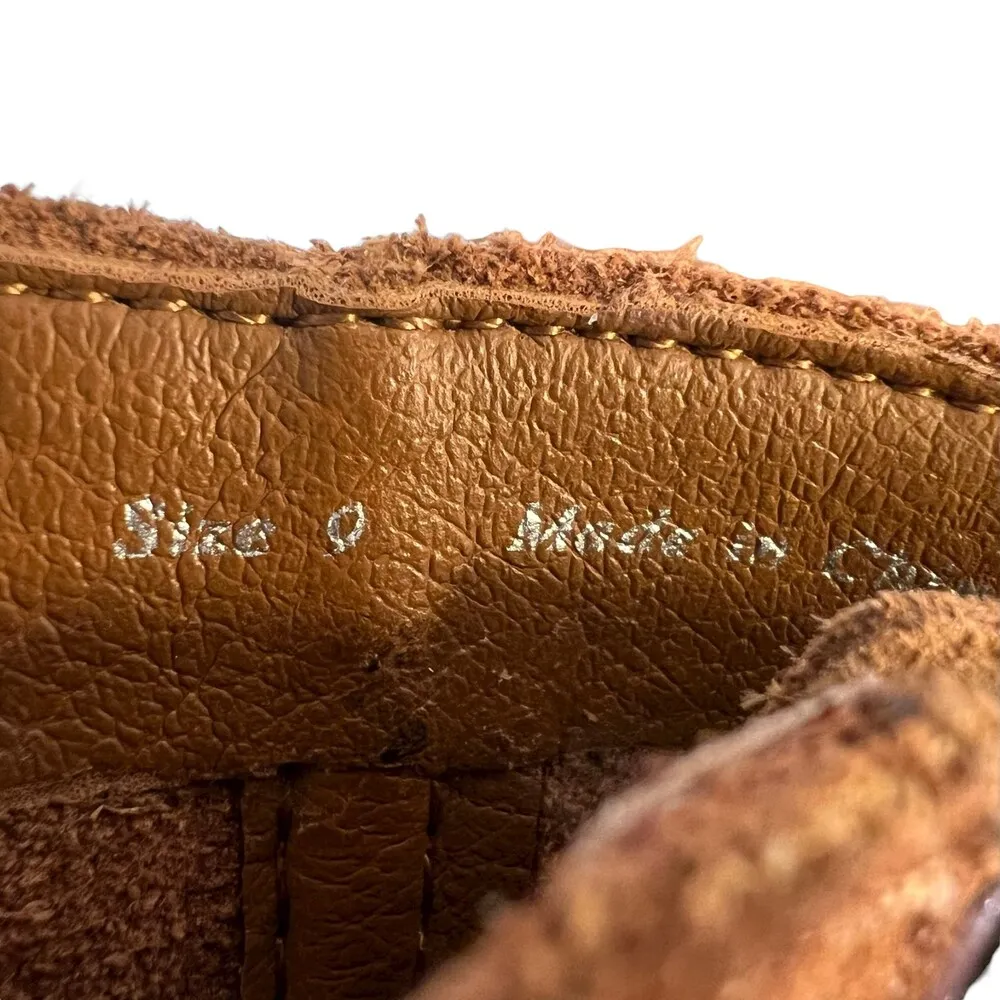 Dolce Vita Senica Suede Western Ankle Boot Bootie Cow Hair Women's Size 9 Brown - Image 8