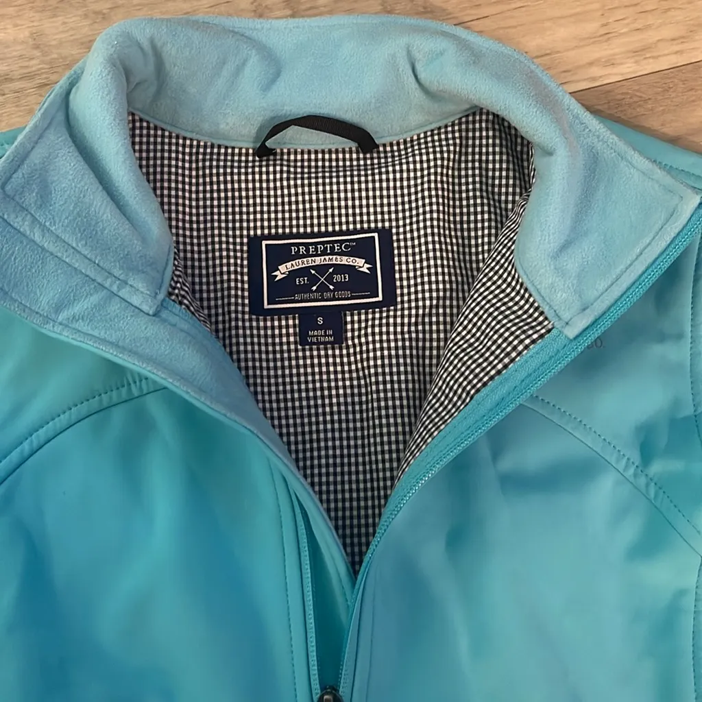 Lauren James NWT Women's Blue Softshell Jacket Bradford blue $135 READ - Image 5