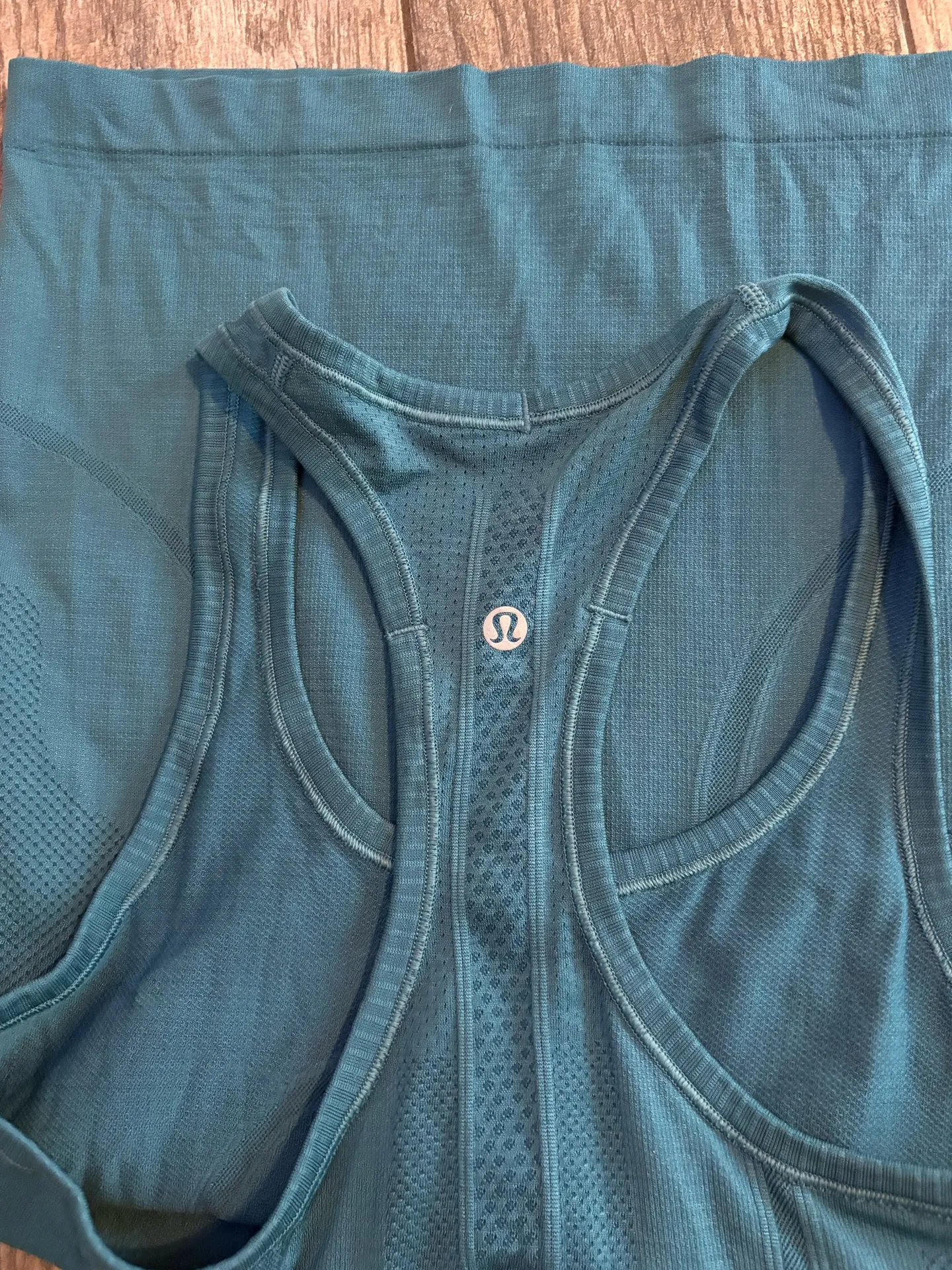 Teal lululemon swiftly tank - Image 2