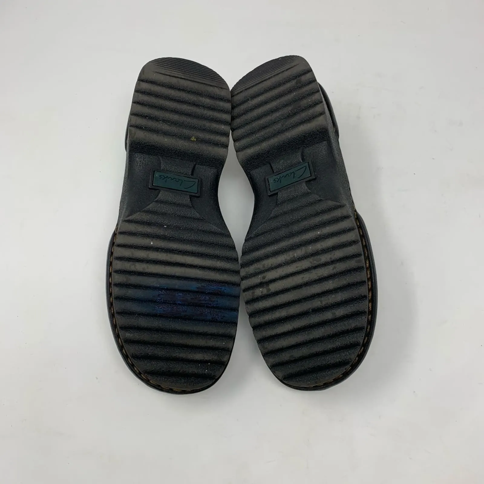 Clarks 31652 Brown Slip On Loafer Split Toe 7 M - Image 7