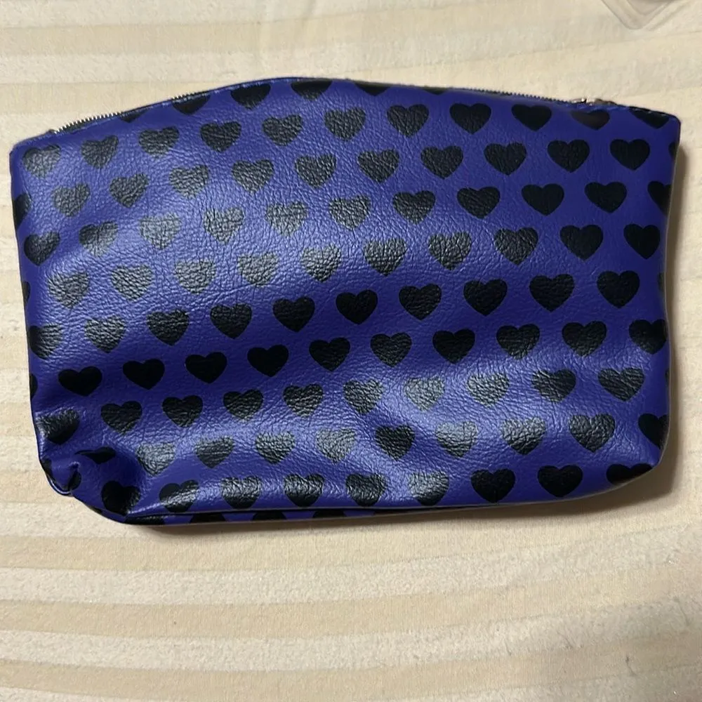 IPSY travel or cosmetic bag, tassle zipper pull NWOT Purple - Image 2
