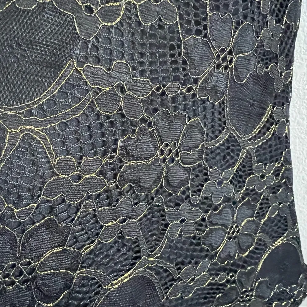 NWT Amuse Society Azalea Bodysuit Black Lace Medium - Image 12