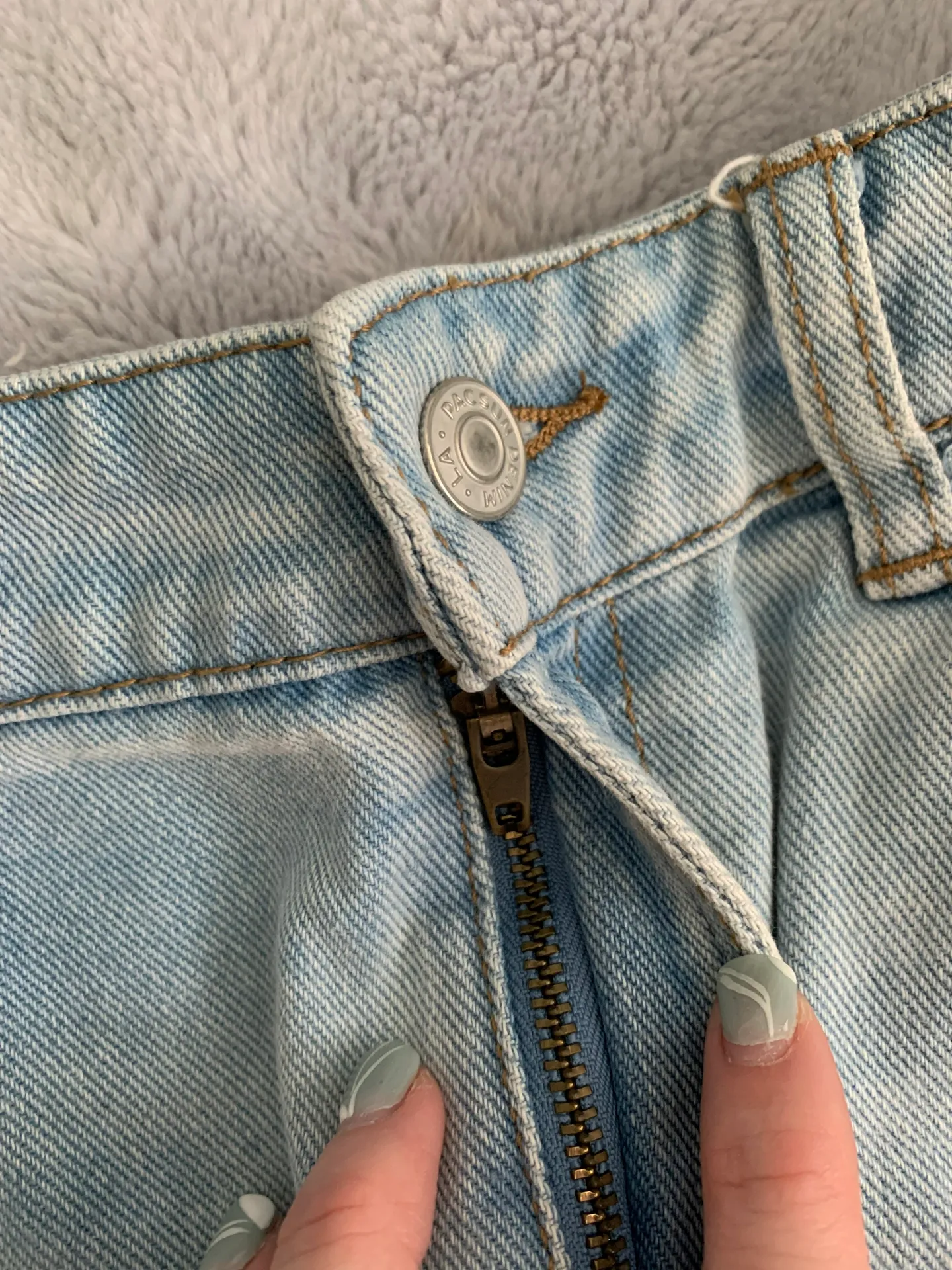 jean skirt - Image 6